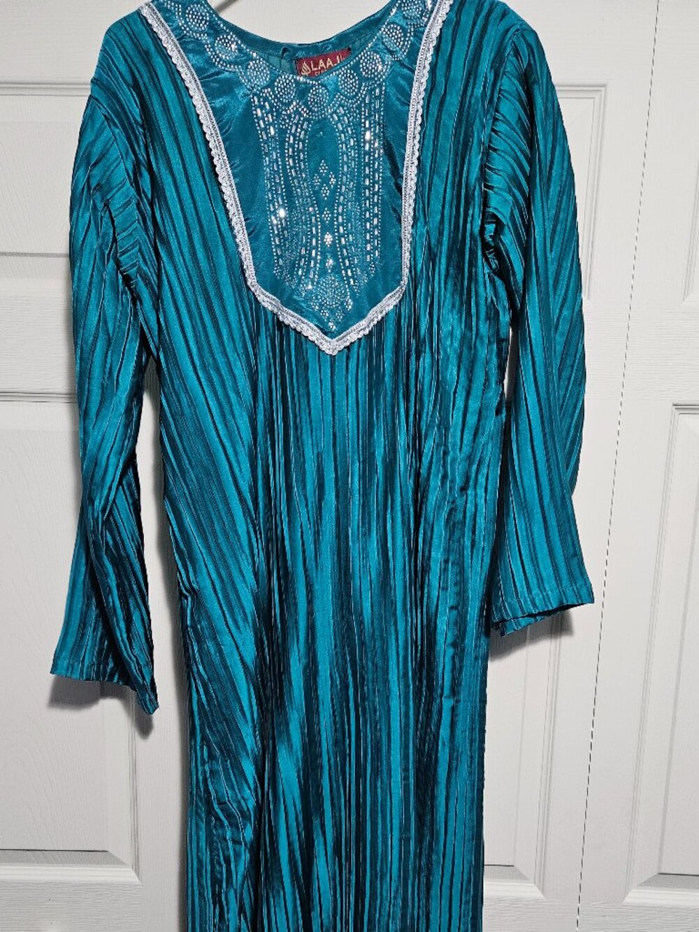 Teal Pakistani Dress